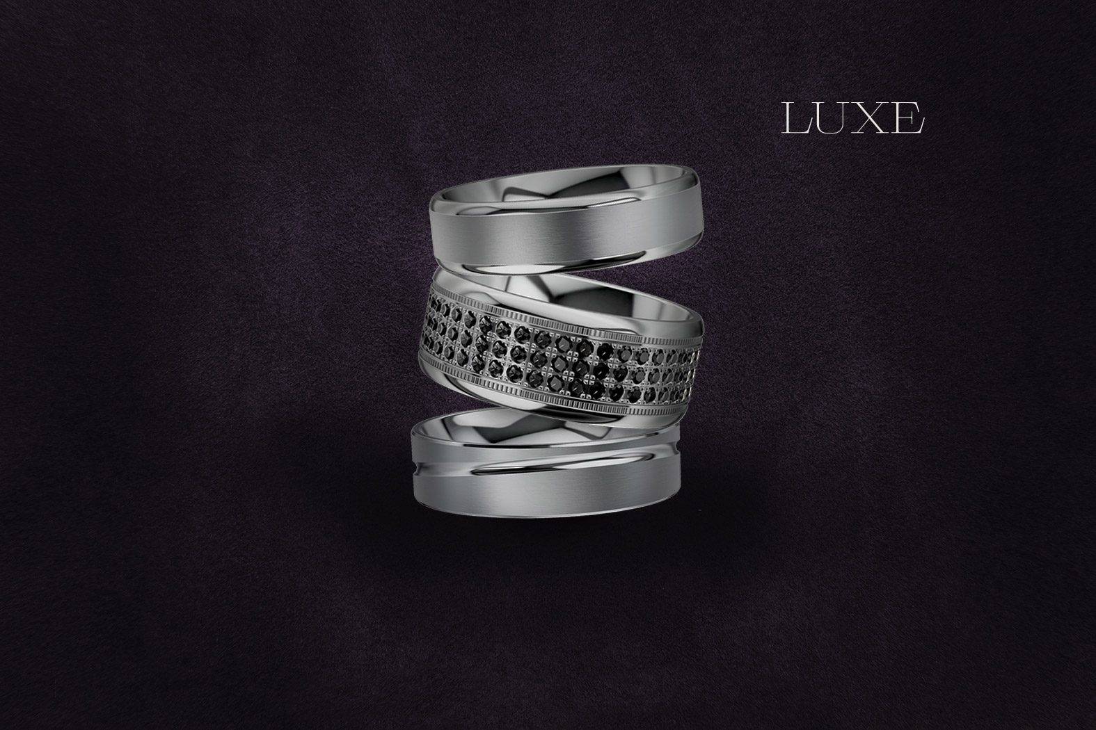 luxe platinum ring - Luxe Wedding Rings