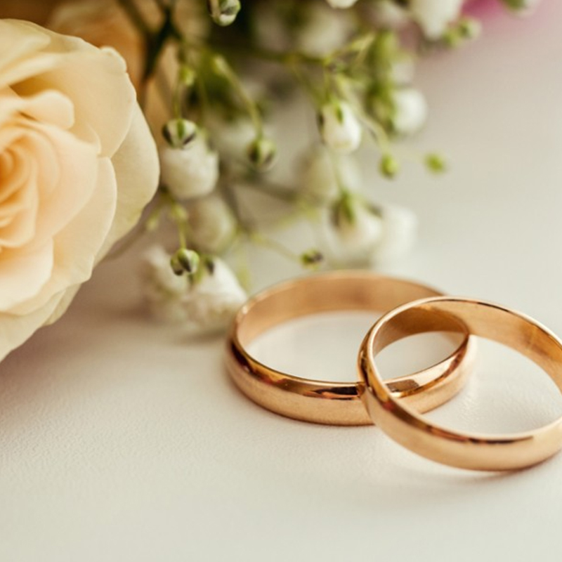 Classic Gold Wedding Band - Luxe Wedding Rings